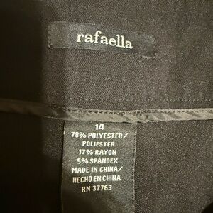 Rafaella black pants